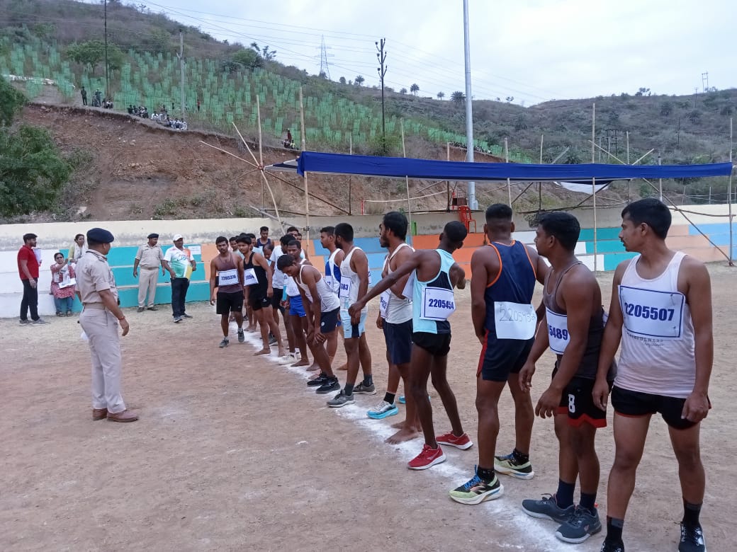 129 candidates were successful on the fourth day of physical examination and race for Chowkidar appointment