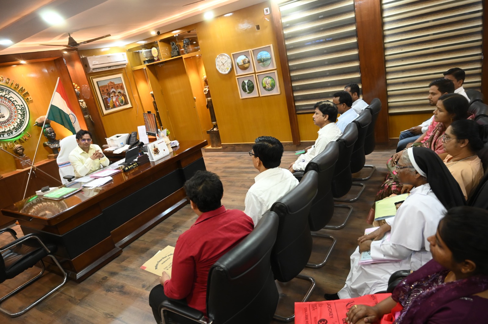 Sahibganj district level fee committee meeting held