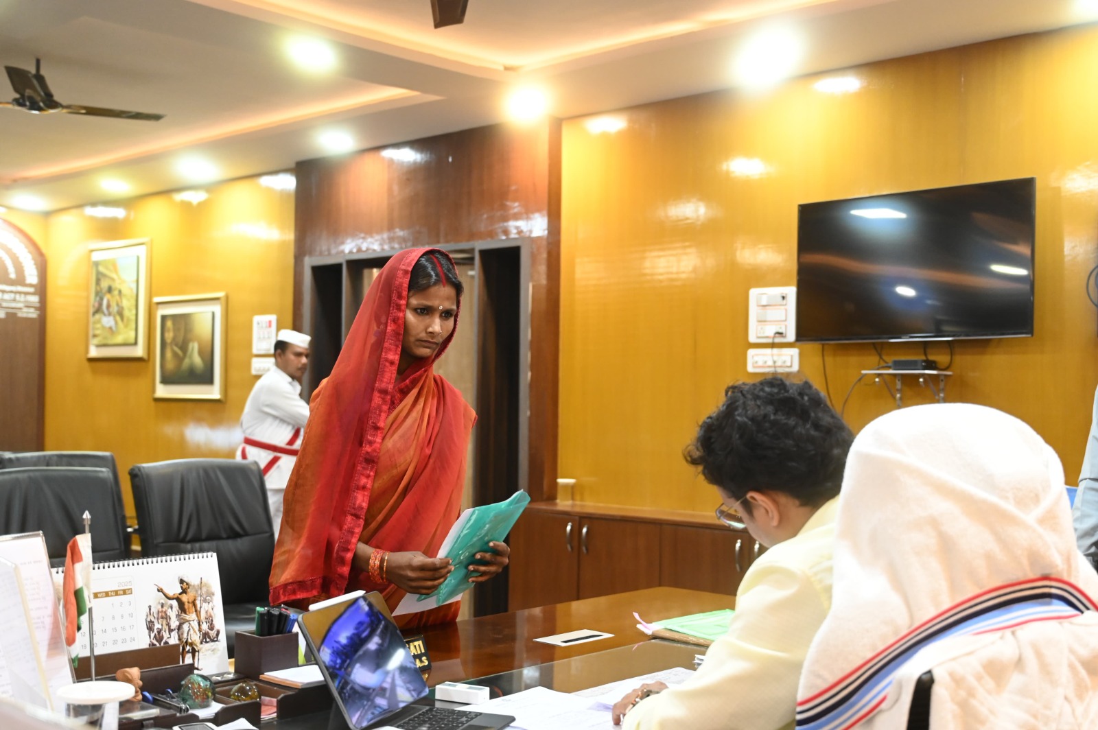 Public hearing organized in Sahibganj Deputy Commissioner's Office Cell