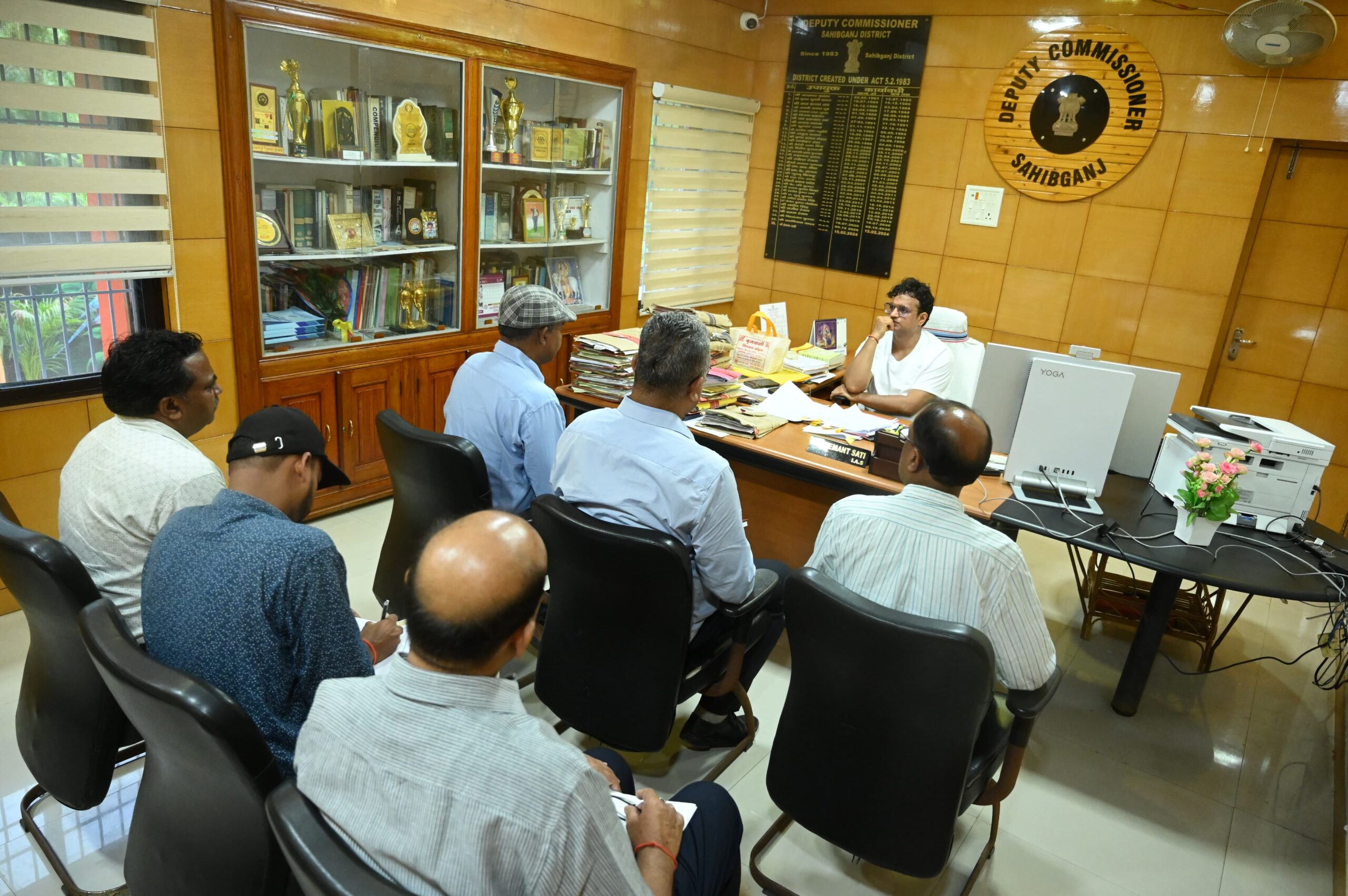 Preparations to promote fisheries in Sahibganj tribal areas, DAJGUA scheme discussed in DLC meeting