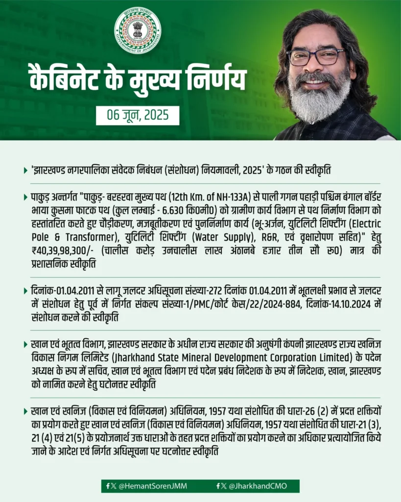 12 agendas approved in Hemant Soren cabinet, Labour Welfare Board to be formed for Ola-Uber-Zomato workers