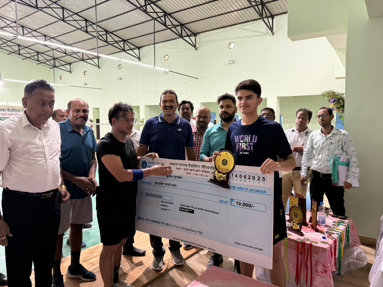 Successful organization of Santal Pargana Badminton Championship 2025 for the first time in Sahibganj