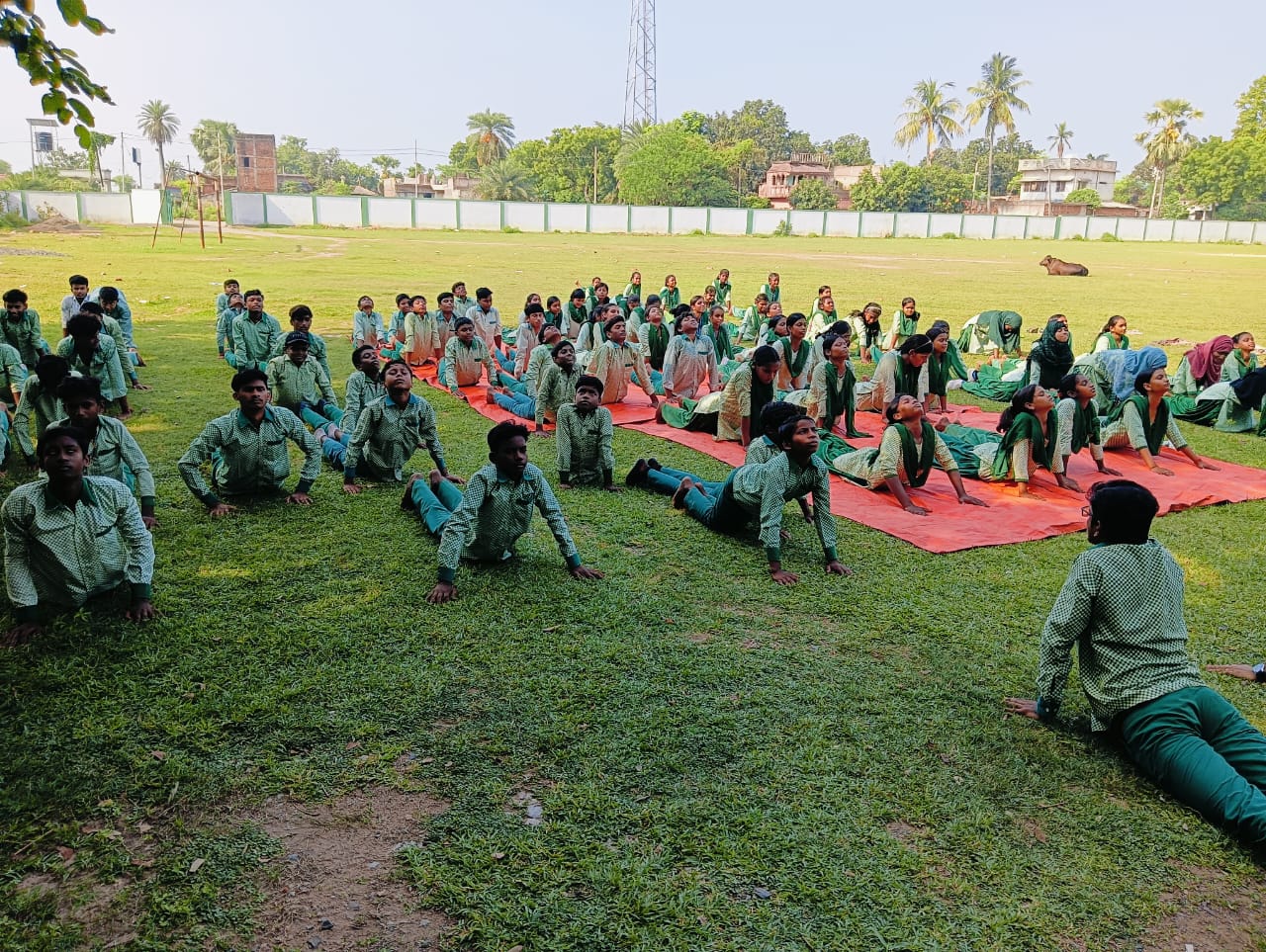 Grand preparations for International Yoga Day begin in Kotalpokhar
