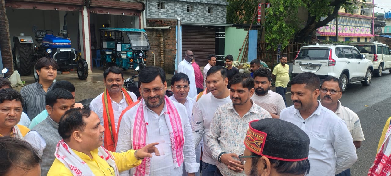 Sahibganj: BJP leaders visit Bhognadih to prepare for Hul Diwas, workers' meeting held in Barhet