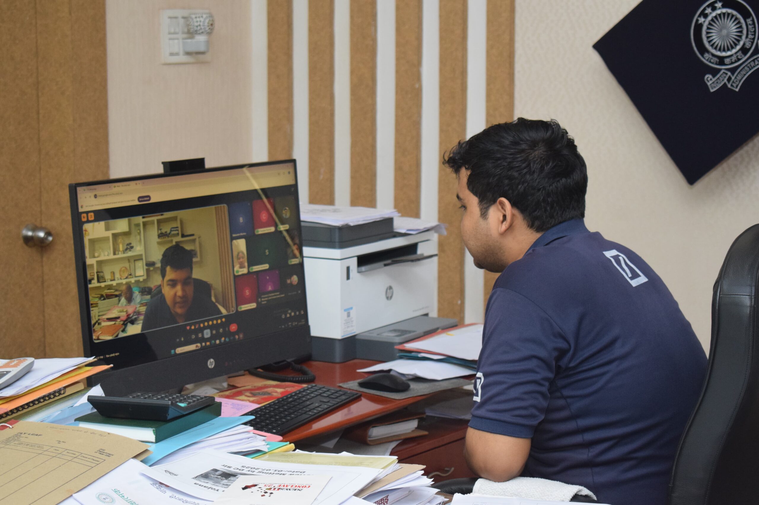 Pakur: Deputy Commissioner held a review meeting with Jal Sahia sisters regarding Swachhta Survey 2025