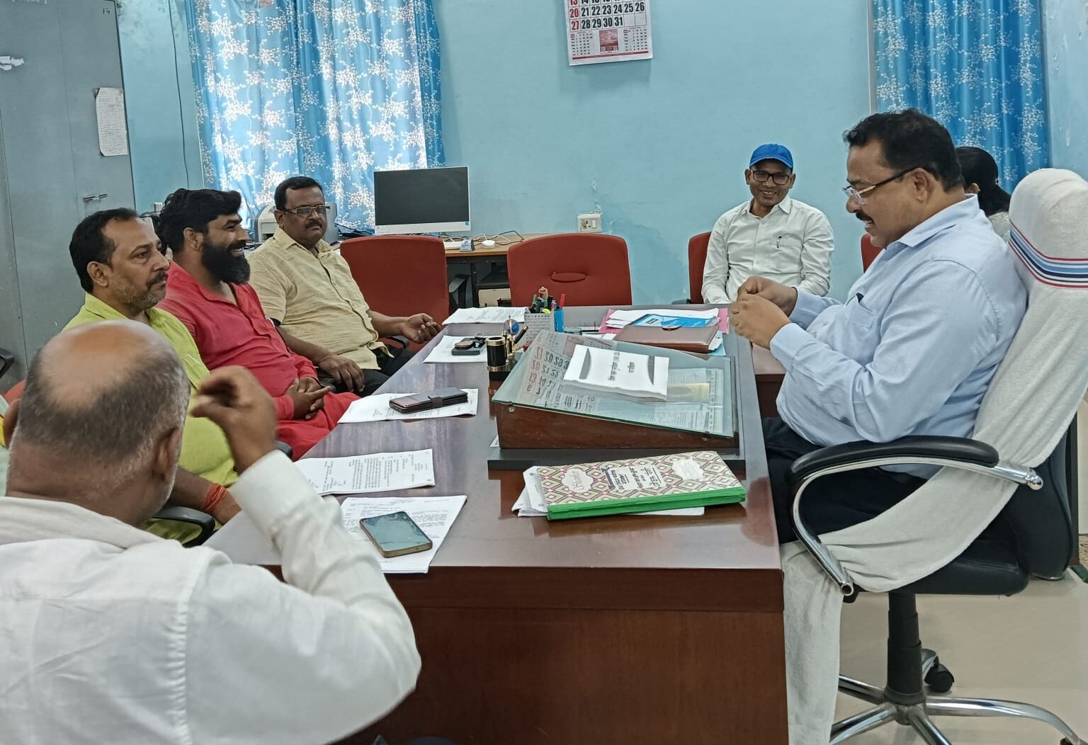 Sahibganj: An important meeting was held under the chairmanship of Additional Collector for transparency of voter list
