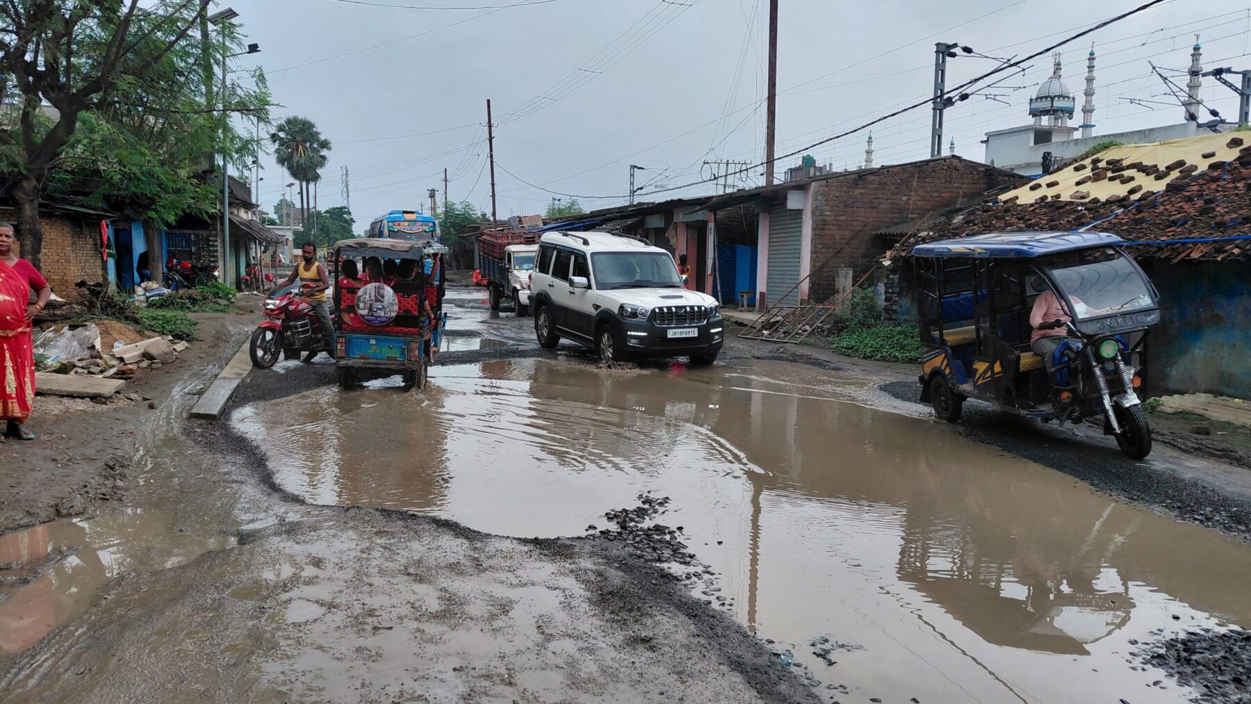 तालाब नहीं, NH-80 है साहब! Sahibganj का राष्ट्रीय राजमार्ग बना राष्ट्रीय जलमार्ग