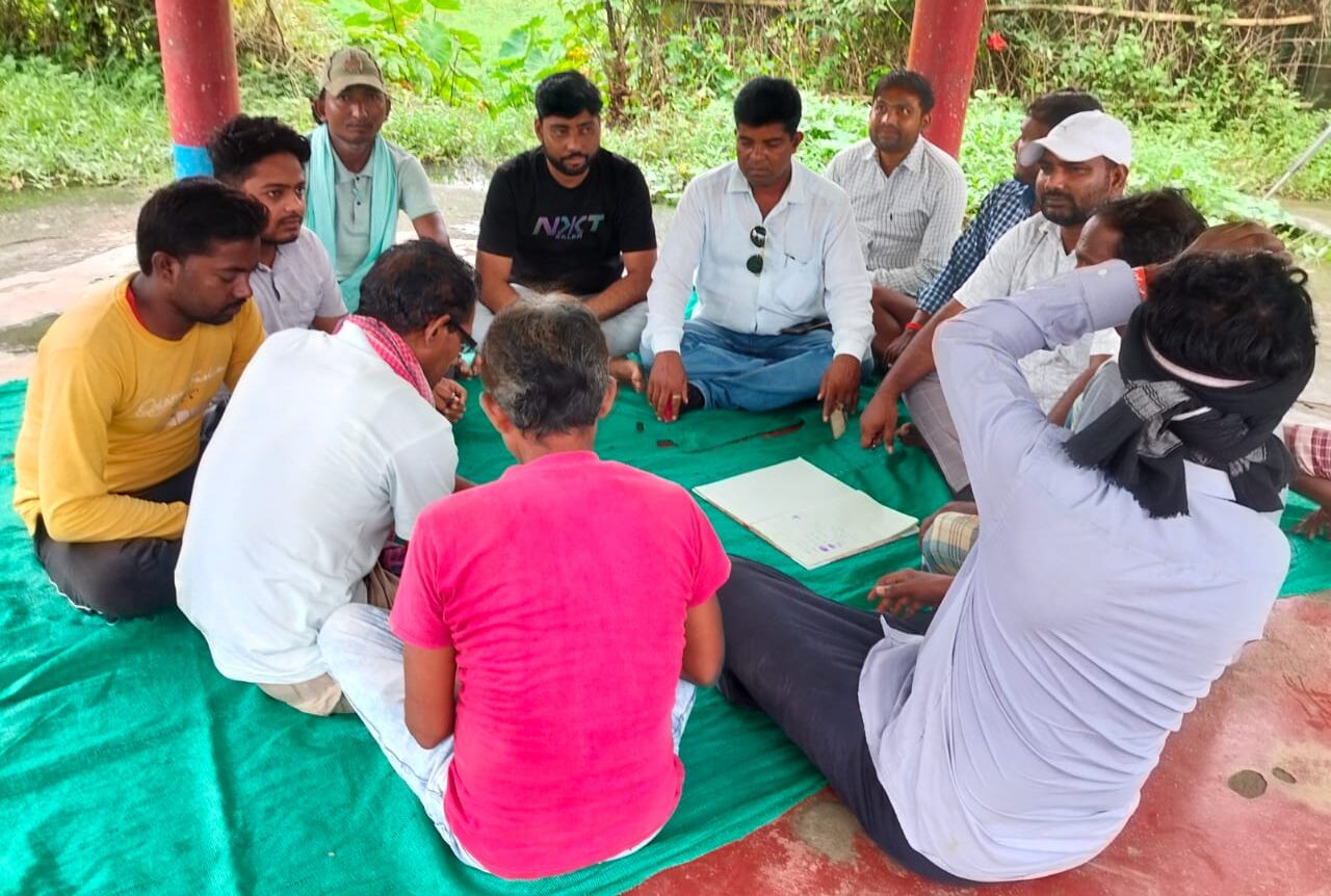 Sahibganj: JMM's village level meeting held at Tilbhittha in Patna, villagers' problems heard
