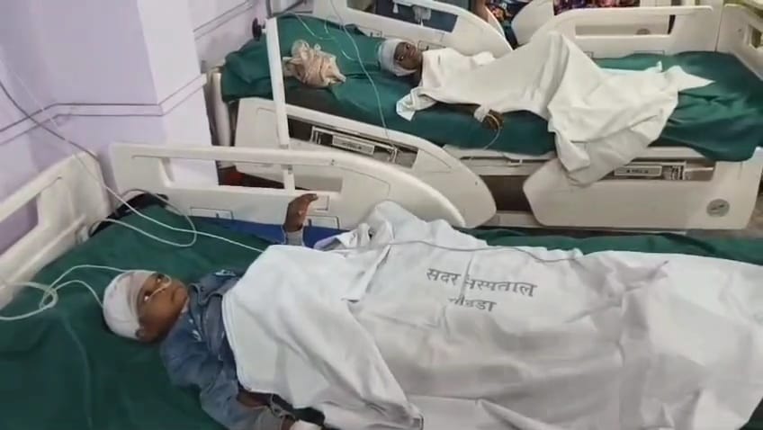 Administrative negligence in Godda led to a major accident: Two tribal children died and three were injured when a water tank collapsed.