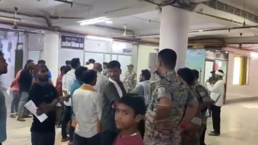 Administrative negligence in Godda led to a major accident: Two tribal children died and three were injured when a water tank collapsed.