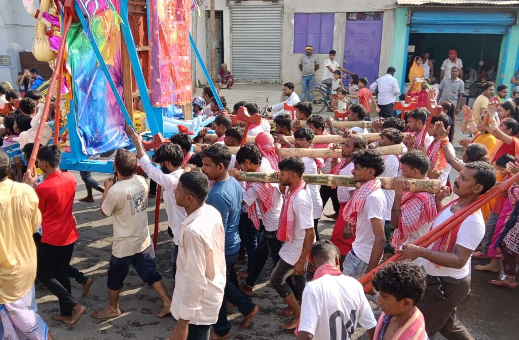 Sahibganj: Grand immersion of Badi Kali Maharani, thousands of devotees participated