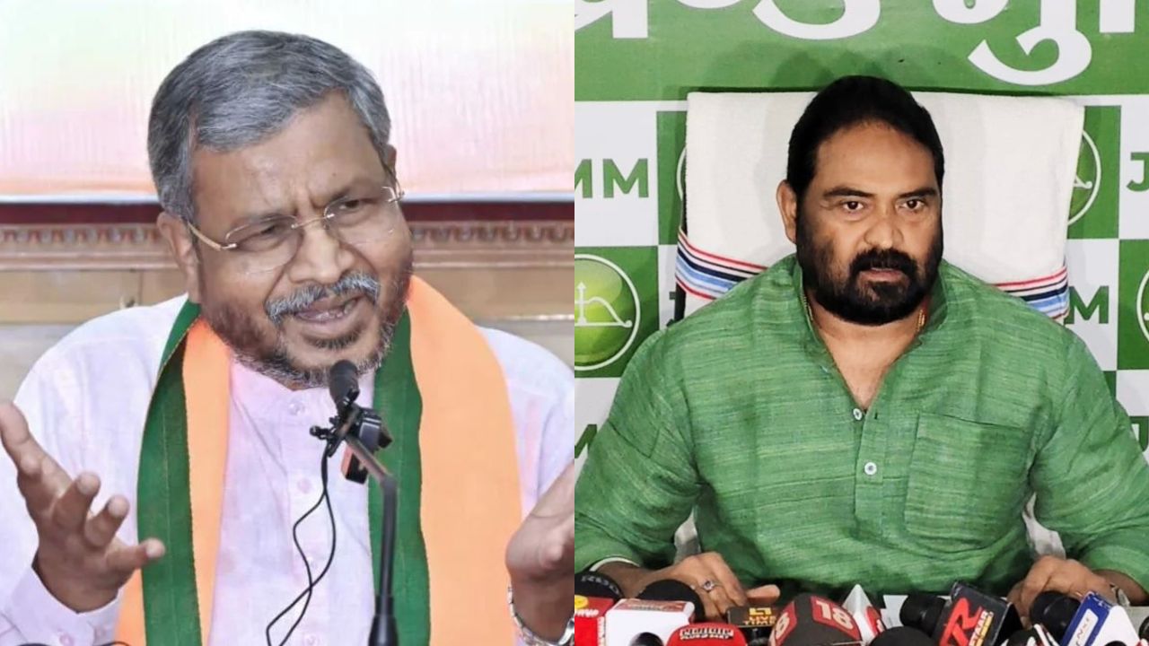 Ranchi: भ्रष्ट पुलिस अधिकारियों पर बवाल, मरांडी का हेमंत सरकार पर हमला, झामुमो ने बताया बौखलाहट का नतीजा