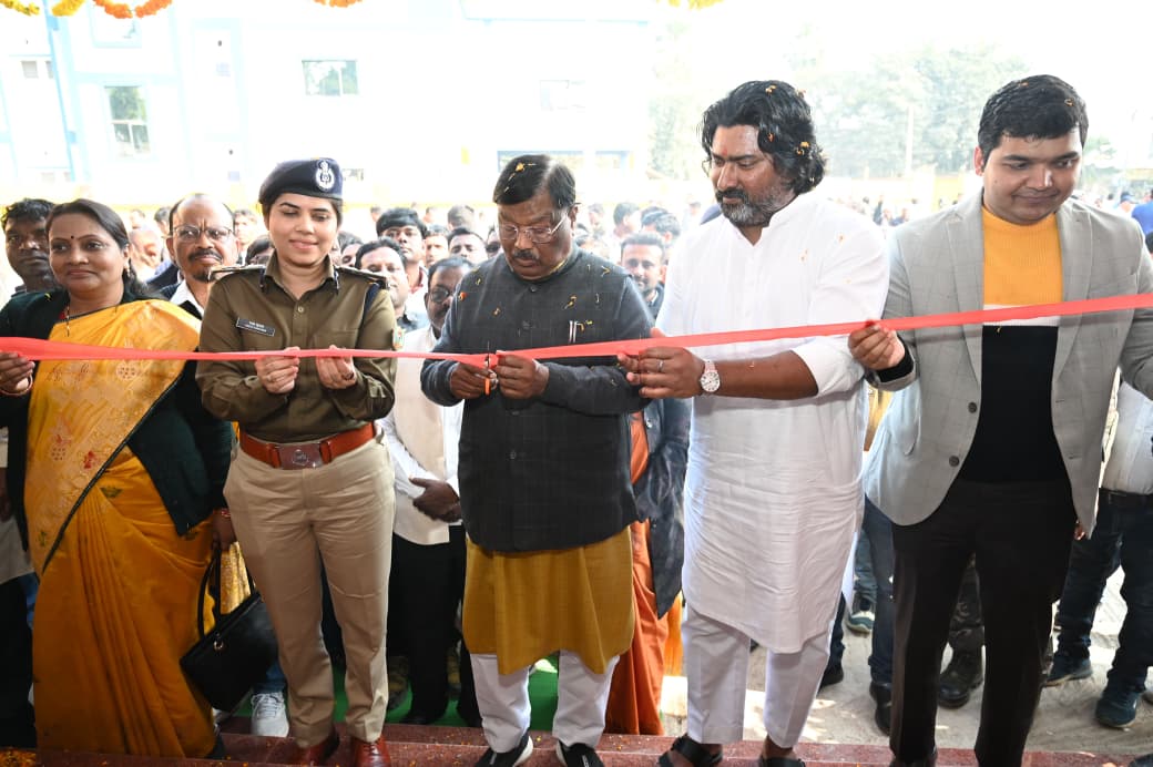 Pakur: Police system strengthened in Maheshpur, SDPO office and residential building inaugurated.