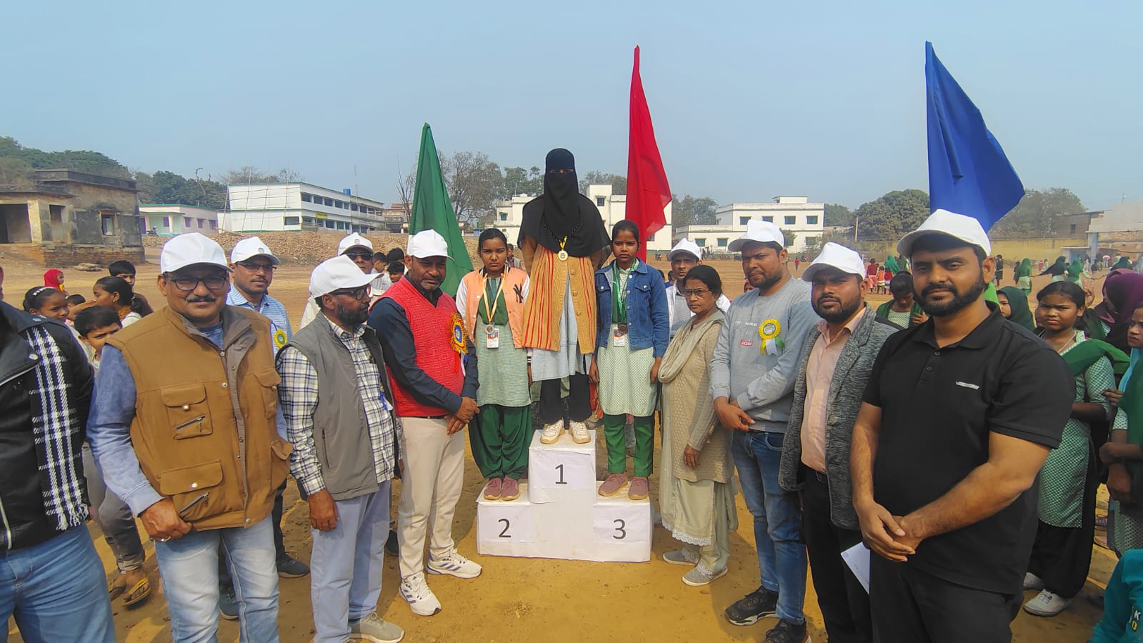 Sahibganj: उधवा प्लस टू विद्यालय में दो दिवसीय वार्षिक खेलकूद का समापन