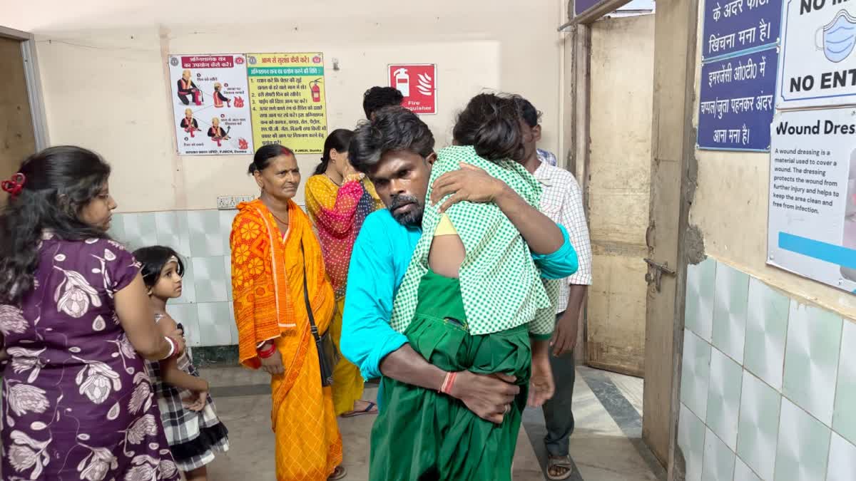 Dumka: Student allegedly beaten for failing to answer a question; hospitalized after fainting; probe initiated against headmaster.