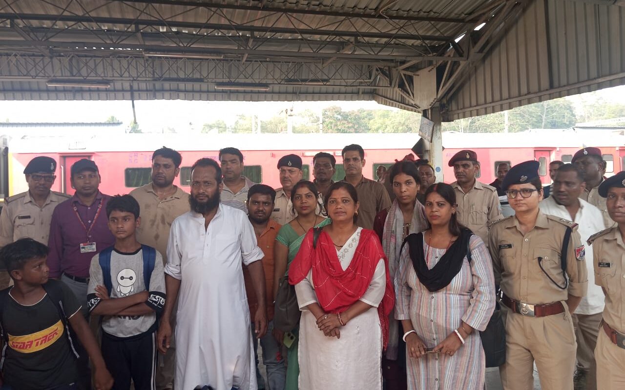तिरुवनंतपुरम स्टेशन पर Sahibganj के चार नाबालिग रेस्क्यू, मानव तस्करी के संदेह में एक हिरासत में