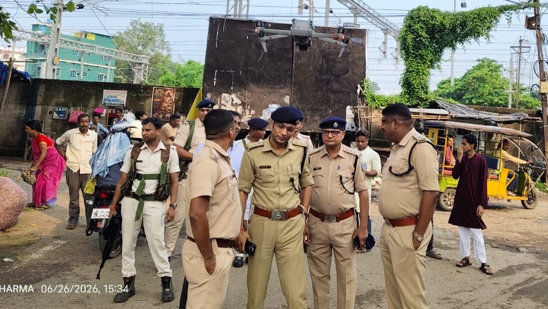 Administration on alert in Sahibganj ahead of Muharram procession; surveillance conducted via drones; DSP issued necessary instructions.