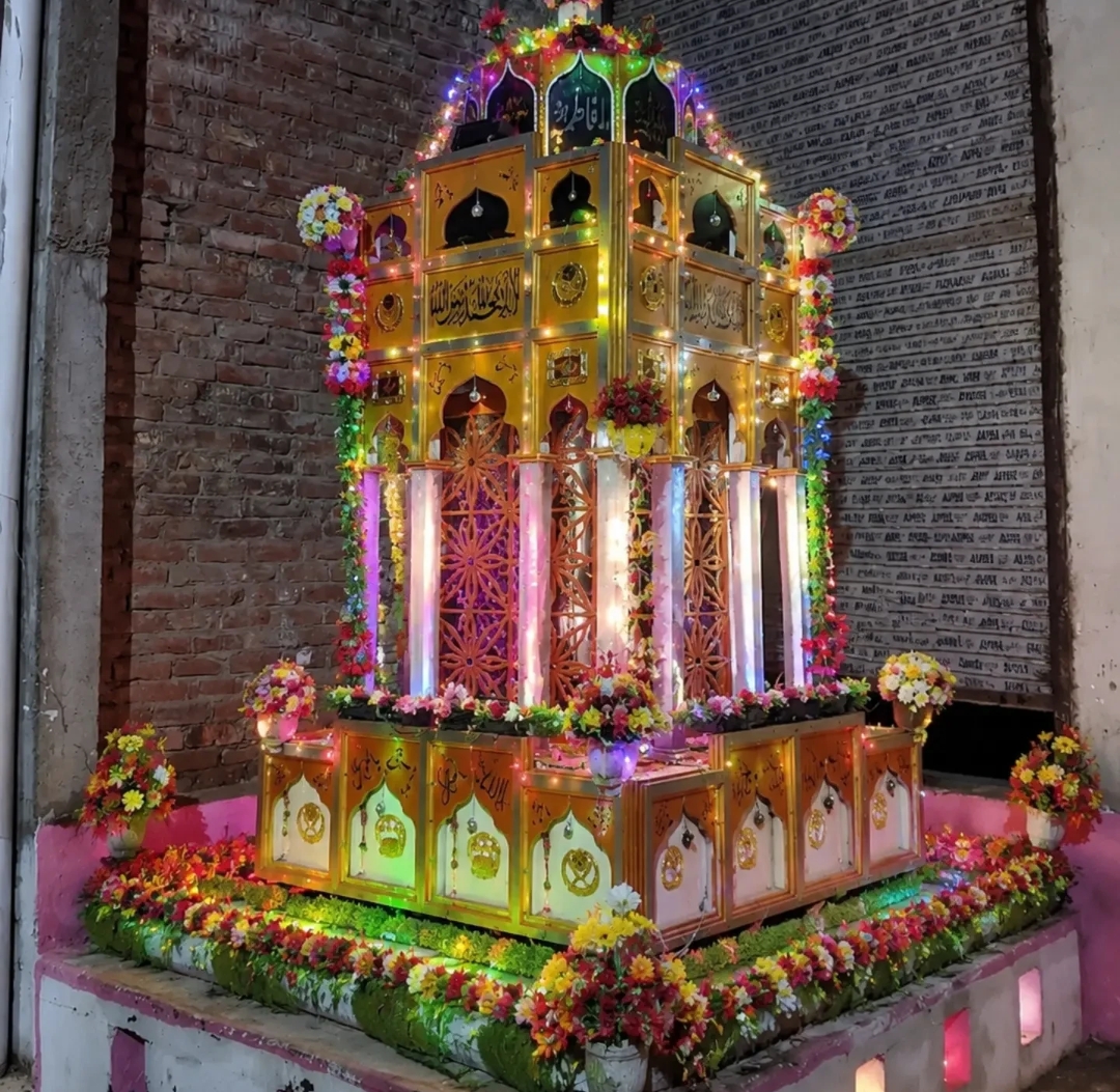 Tazia and Akhara processions took place in Sahibganj on Muharram, with traditional stick-play and stunts captivating the audience.