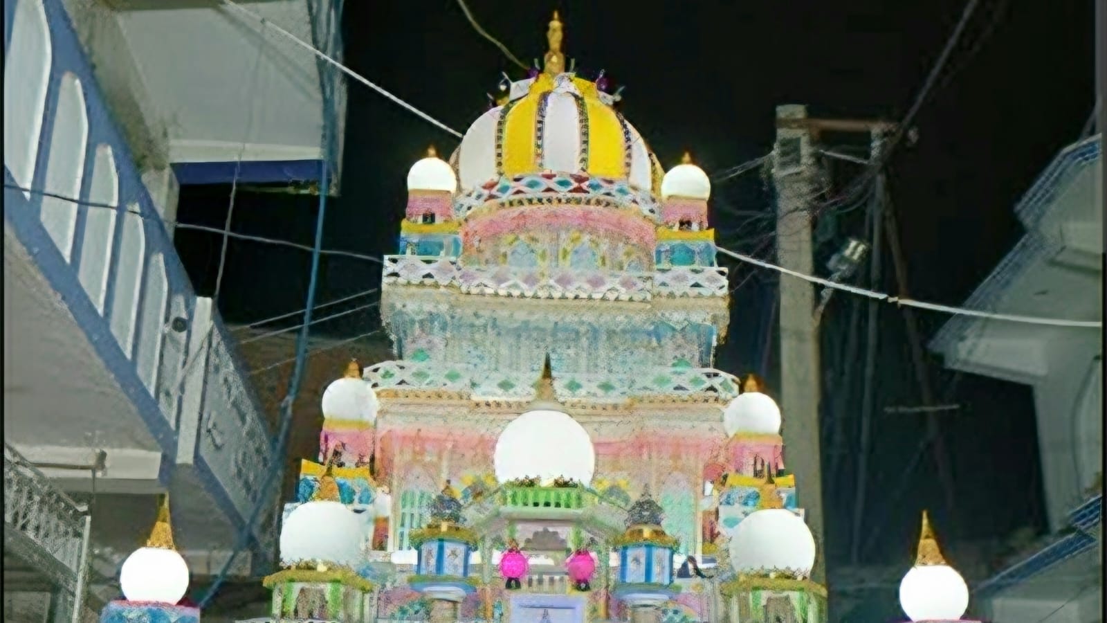 Tazia and Akhara processions took place in Sahibganj on Muharram, with traditional stick-play and stunts captivating the audience.
